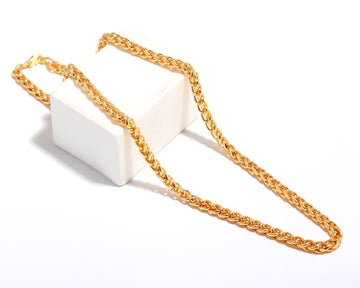 Vermeil Classic Rope Chain – Timeless Elegance Necklace 🌟⛓️