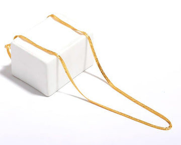 Sleek Snake Chain โ Timeless Luxury Necklace ๐โจ