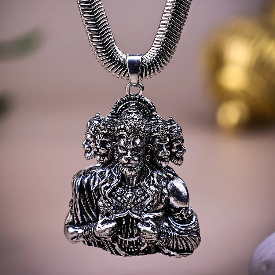 Panchmukhi Hanuman Ji Pendant (Blessing & Protection)- Abhimantrit