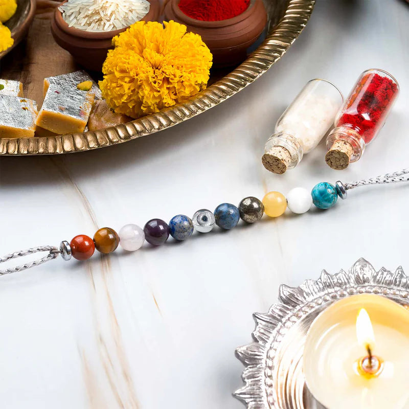 Super 11 Chakra Evil Eye Rakhi