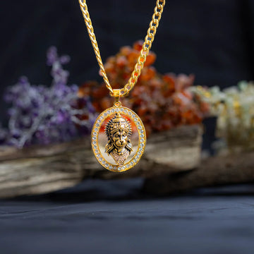 Gold Hanuman Ji Pendant (Blessing & Protection) - Abhimantrit