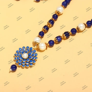 Indian Bridal Wedding Jewelry, Semi-Precious Beaded Design