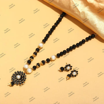 Indian Bridal Wedding Jewelry, Semi-Precious Beaded Design