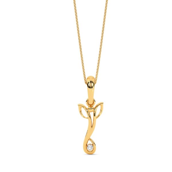 Ganesha Diamond Pendant